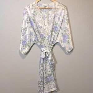 Tiffany Blue Rose Lingerie Gown